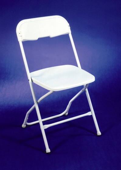 Rental store for FOLDING CHAIR, WHITE, PLASTIC in Wautoma WI