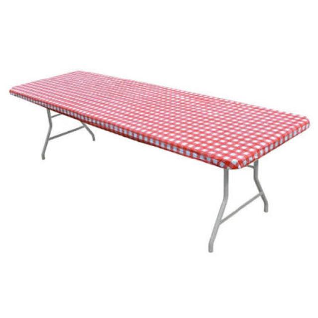 Rental store for KWIK COVERS 8  RED GINGHAM in Wautoma WI